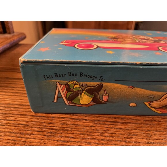 Vtg Pencil Box Bear Box Panda Polar General Box Company Made in USA - Picture 3 of 8